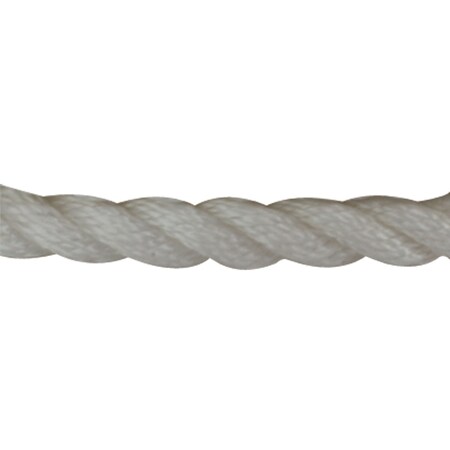 Sea-Dog Sea-Dog 301110200WH-1 Twisted Nylon Anchor Line with Thimble - 3/8" x 200', White 301110200WH-1